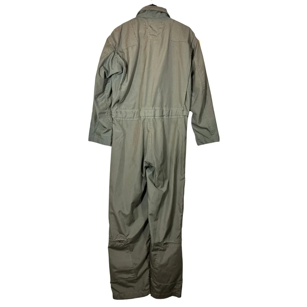 Flyers Coveralls Men Summer Fire Resistant Sage Green CWU-27P Size 40R